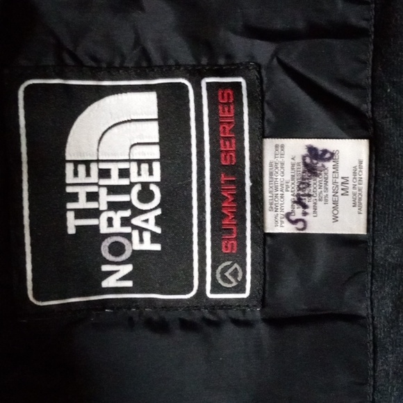 The North Face Women's Vtg Summit Series Gore-Tex Jacket Medium Blue Waterproof - Picture 6 of 7